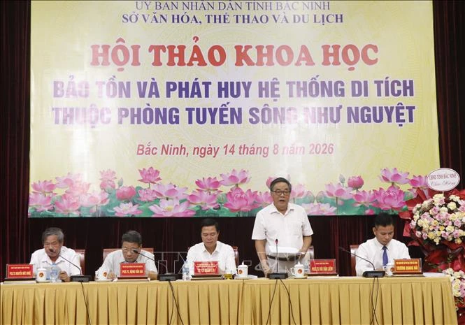 Hoàn thiện hồ sơ đề nghị xếp hạng Di tích quốc gia đặc biệt phòng tuyến sông Như Nguyệt Hoàn thiện hồ sơ đề nghị xếp hạng Di tích quốc gia đặc biệt phòng tuyến sông Như Nguyệt