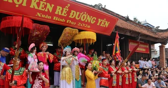 Hội Kén rể làng Đường Yên trở thành Di sản văn hóa phi vật thể quốc gia