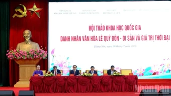 Hội thảo khoa học quốc gia “Danh nhân văn hóa Lê Quý Đôn - Di sản và giá trị thời đại”