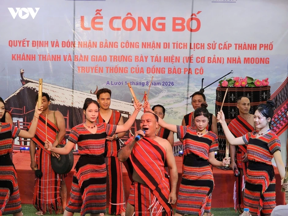 Huế: Nhà Moong người Pa Cô được công nhận di tích lịch sử Huế: Nhà Moong người Pa Cô được công nhận di tích lịch sử