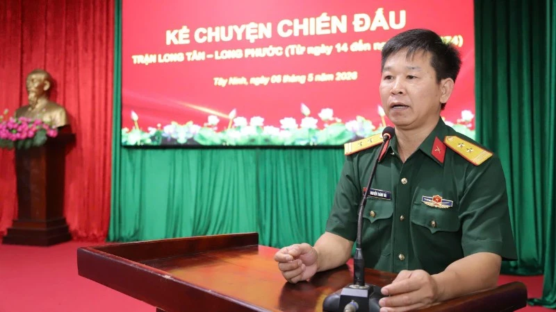 Kể chuyện chiến đấu - hình thức giáo dục truyền thống hiệu quả với người lính trẻ Kể chuyện chiến đấu - hình thức giáo dục truyền thống hiệu quả với người lính trẻ