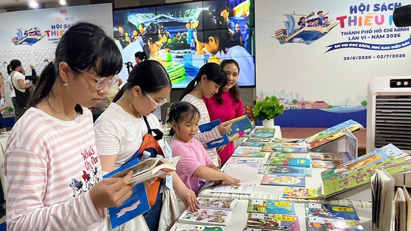 Khai mạc Hội sách thiếu nhi Thành phố Hồ Chí Minh lần VI-năm 2026 Khai mạc Hội sách thiếu nhi Thành phố Hồ Chí Minh lần VI-năm 2026