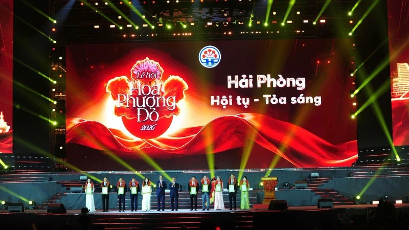 Khai mạc Lễ hội Hoa Phượng đỏ - Hải Phòng 2026 Khai mạc Lễ hội Hoa Phượng đỏ - Hải Phòng 2026