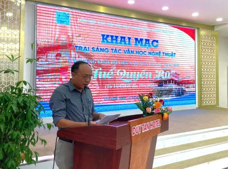 Khai mạc Trại sáng tác văn học nghệ thuật với chủ đề “Huế quyến rũ”