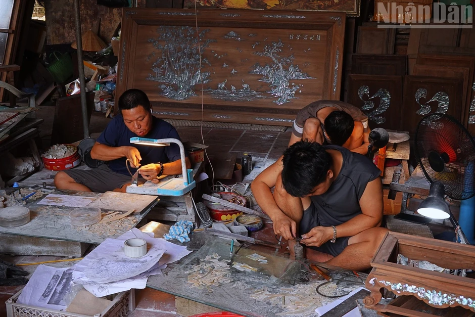 Khảm trai Chuôn Ngọ và khát vọng nâng tầm thủ công Việt