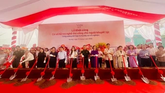 Khởi công “ngôi nhà hy vọng” cho người khuyết tật