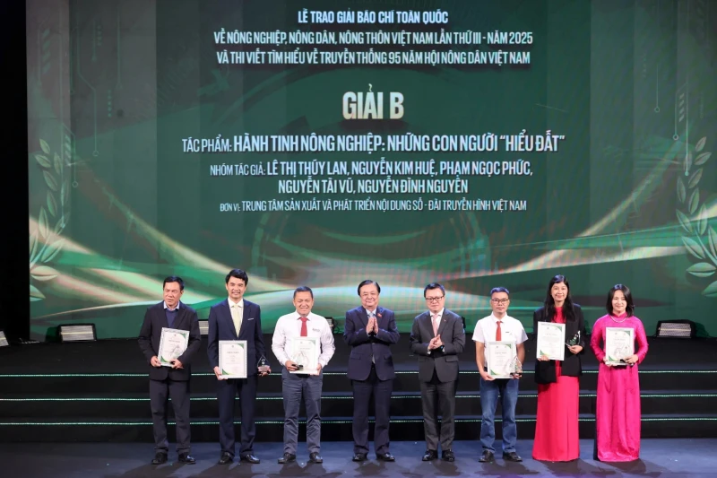 Khởi động Giải báo chí toàn quốc về nông nghiệp, nông dân, nông thôn năm 2026 Khởi động Giải báo chí toàn quốc về nông nghiệp, nông dân, nông thôn năm 2026