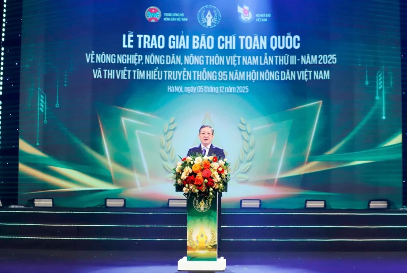 Khởi động Giải báo chí toàn quốc về nông nghiệp, nông dân, nông thôn năm 2026 Khởi động Giải báo chí toàn quốc về nông nghiệp, nông dân, nông thôn năm 2026