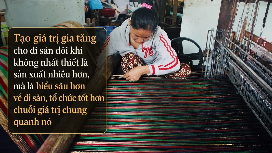 Kiến tạo những giá trị mới của di sản Kiến tạo những giá trị mới của di sản