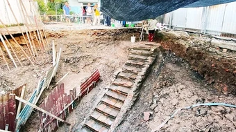 Kịp thời khai quật giếng cổ đền Trấn Vũ