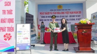 Lan tỏa giá trị văn hóa đọc trong lực lượng Công an thành phố Cần Thơ