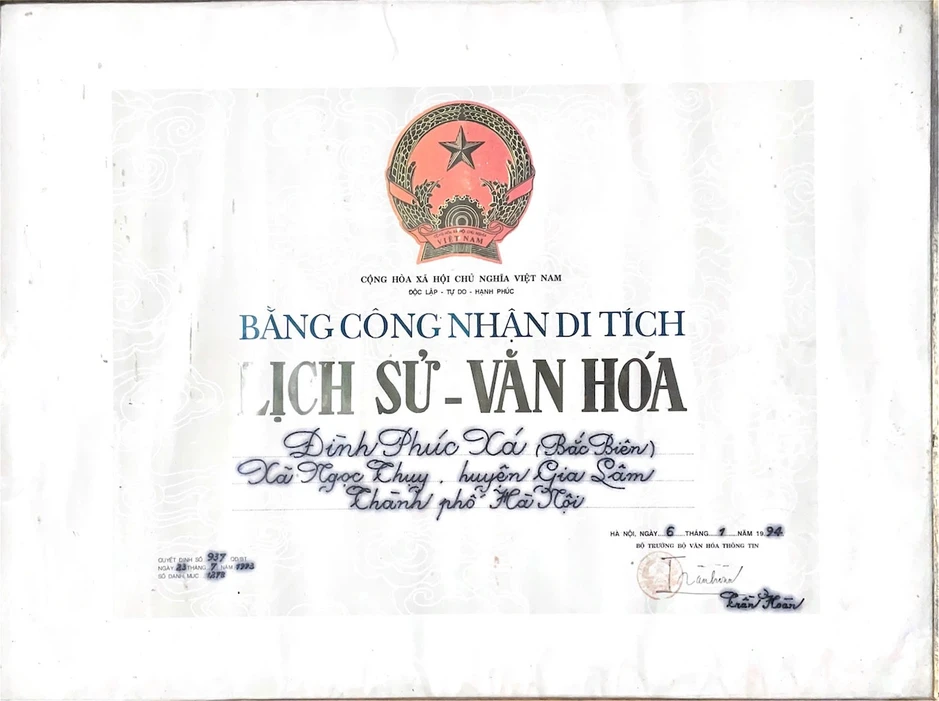 Làng cổ nghìn tuổi ở Hà Nội chứa bảo vật quốc gia Làng cổ nghìn tuổi ở Hà Nội chứa bảo vật quốc gia