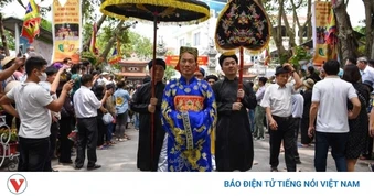 Lễ hội Đền Đô ở Bắc Ninh tái hiện thời kỳ lịch sử hào hùng