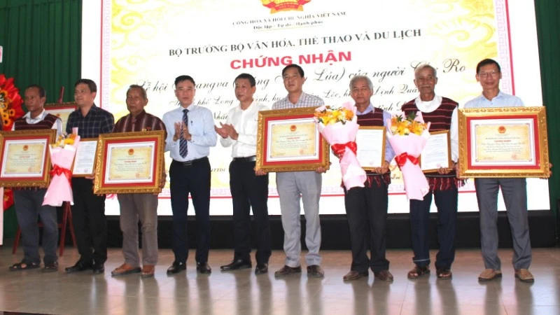 Lễ hội Sayangva được công nhận di sản văn hóa phi vật thể quốc gia