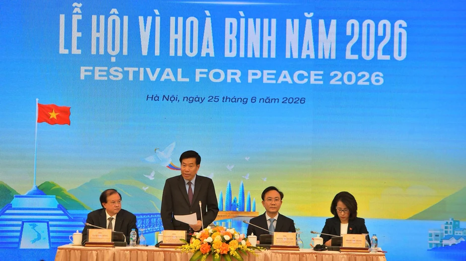 Lễ hội Vì hòa bình kéo dài 8 tháng với nhiều hoạt động thú vị