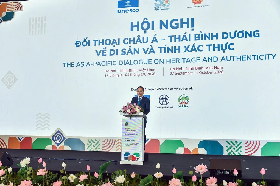 Lễ khai mạc Hội nghị Đối thoại châu Á-Thái Bình Dương về di sản và tính xác thực tại Hà Nội Lễ khai mạc Hội nghị Đối thoại châu Á-Thái Bình Dương về di sản và tính xác thực tại Hà Nội