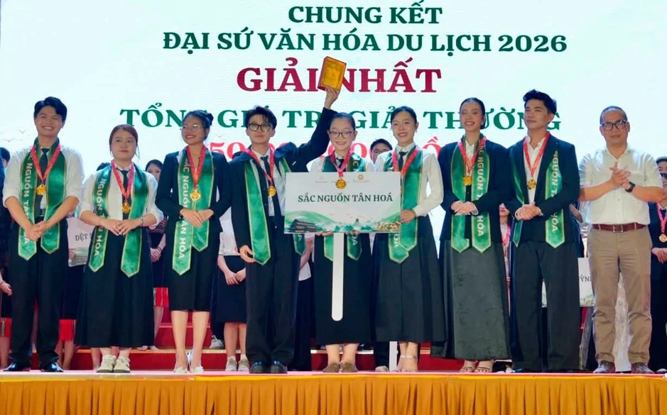 Lộ diện Quán quân Đại sứ Văn hóa du lịch 2026 Lộ diện Quán quân Đại sứ Văn hóa du lịch 2026