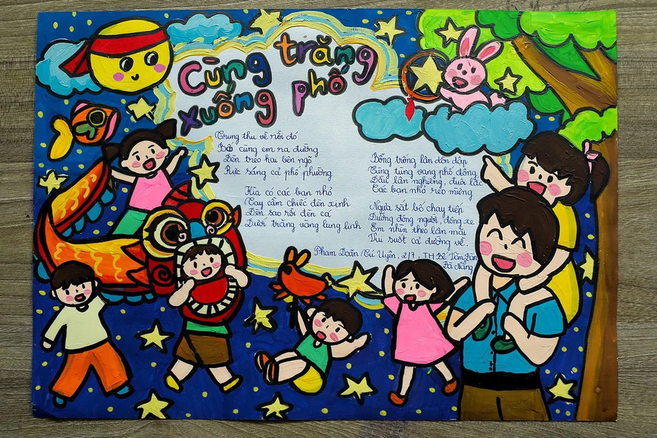 Ngắm những câu chuyện cùng Trung thu qua tranh và thơ thiếu nhi Ngắm những câu chuyện cùng Trung thu qua tranh và thơ thiếu nhi