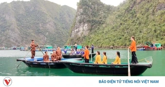 Ngân vang tiếng hát giao duyên giữa lòng di sản vịnh Hạ Long