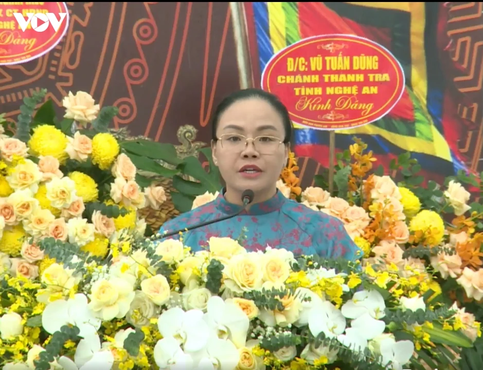 Nghệ An khai mạc Lễ hội Đền thờ Sát Hải Đại vương Hoàng Tá Thốn Nghệ An khai mạc Lễ hội Đền thờ Sát Hải Đại vương Hoàng Tá Thốn