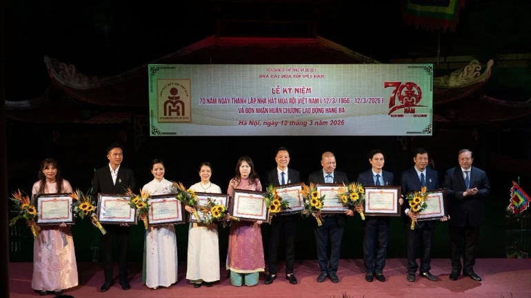 Nhà hát Múa rối Việt Nam kỷ niệm 70 năm Ngày thành lập Nhà hát Múa rối Việt Nam kỷ niệm 70 năm Ngày thành lập
