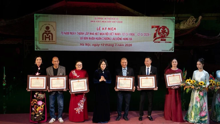 Nhà hát Múa rối Việt Nam kỷ niệm 70 năm Ngày thành lập Nhà hát Múa rối Việt Nam kỷ niệm 70 năm Ngày thành lập