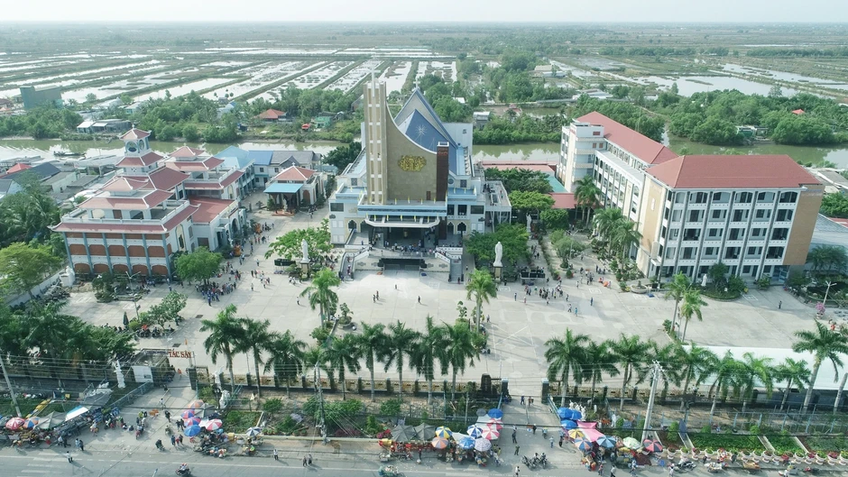 Nhà thờ Tắc Sậy, điểm hành hương nổi tiếng bậc nhất miền Tây Nhà thờ Tắc Sậy, điểm hành hương nổi tiếng bậc nhất miền Tây