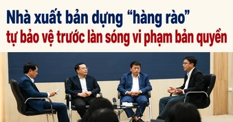 Nhà xuất bản dựng "hàng rào" tự bảo vệ trước làn sóng vi phạm bản quyền
