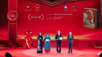 Nhà xuất bản Hội Nhà văn bội thu giải thưởng văn học