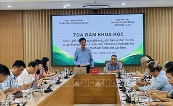 Nhận thức mới từ cuộc khai quật khảo cổ tại địa điểm thành Nà Lữ, thành Bản Phủ