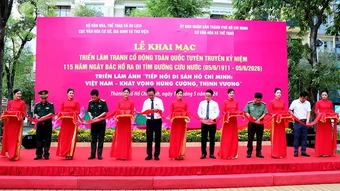 Nhiều hoạt động triển lãm kỷ niệm 136 năm Ngày sinh Chủ tịch Hồ Chí Minh