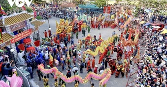 Nhiều hoạt động văn hóa, tín ngưỡng tại lễ hội Dinh Cô Long Hải