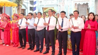Nhiều hoạt động ý nghĩa tại Lễ hội truyền thống Nữ tướng Lê Chân