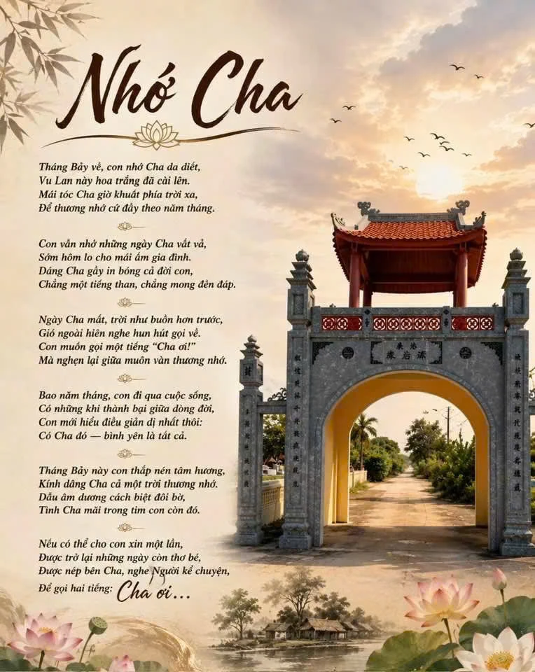 Nhớ cha Nhớ cha