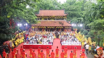 Ninh Bình: Bảo tồn di sản văn hóa phi vật thể quốc gia - Lễ hội chùa Long Đọi Sơn