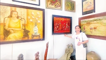 Nơi lưu giữ một phần di sản mỹ thuật Việt