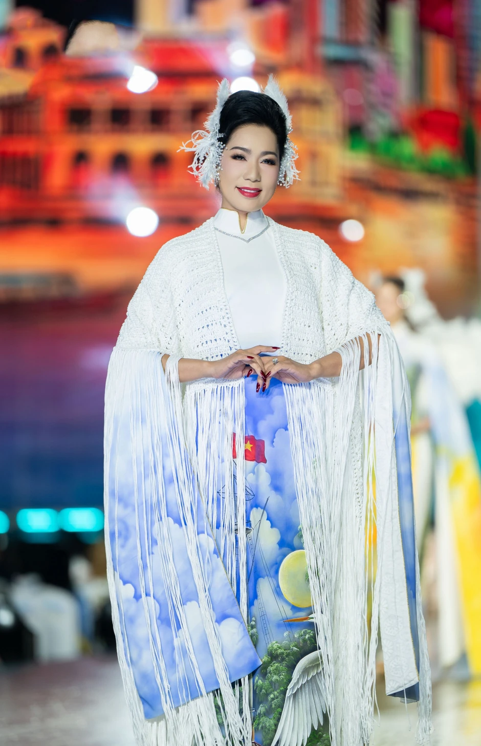 NSND Trịnh Kim Chi nền nã áo dài, NSND Bạch Tuyết và quán quân Gen Z là đại sứ NSND Trịnh Kim Chi nền nã áo dài, NSND Bạch Tuyết và quán quân Gen Z là đại sứ