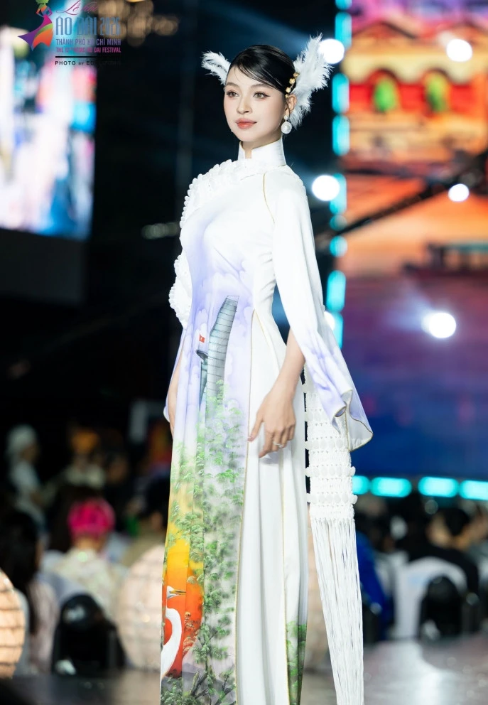 NSND Trịnh Kim Chi nền nã áo dài, NSND Bạch Tuyết và quán quân Gen Z là đại sứ NSND Trịnh Kim Chi nền nã áo dài, NSND Bạch Tuyết và quán quân Gen Z là đại sứ