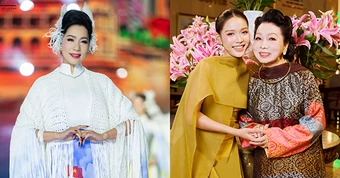 NSND Trịnh Kim Chi nền nã áo dài, NSND Bạch Tuyết và quán quân Gen Z là đại sứ