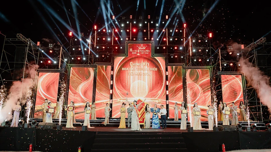 Nữ doanh nhân Đồng Tháp đăng quang Hoa hậu Thương hiệu Việt Nam 2026 Nữ doanh nhân Đồng Tháp đăng quang Hoa hậu Thương hiệu Việt Nam 2026