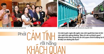 Phải cảm tính rồi hẵng khách quan