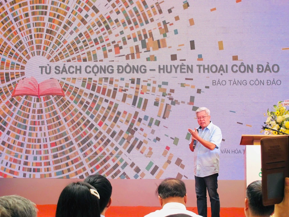 Phát động đợt hiến tặng tài liệu, sách và ra mắt tủ sách 'Huyền thoại Côn Đảo' Phát động đợt hiến tặng tài liệu, sách và ra mắt tủ sách 'Huyền thoại Côn Đảo'