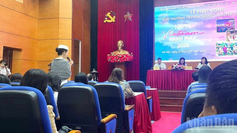 Phát động giải thưởng “Việt Nam hạnh phúc - Happy Vietnam 2026” Phát động giải thưởng “Việt Nam hạnh phúc - Happy Vietnam 2026”