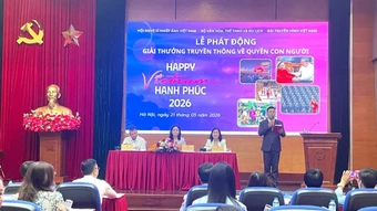 Phát động giải thưởng “Việt Nam hạnh phúc - Happy Vietnam 2026”