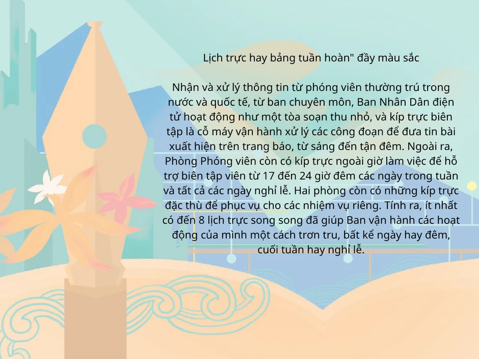 Phía sau guồng quay của Nhân Dân điện tử