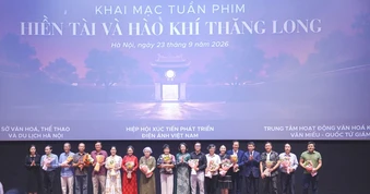 Phim về thầy Chu Văn An chiếu khai mạc Tuần phim “Hiền tài và hào khí Thăng Long”