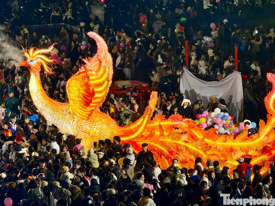 Phượng hoàng 'khủng' nổi bật giữa biển người ở Đà Lạt Phượng hoàng 'khủng' nổi bật giữa biển người ở Đà Lạt