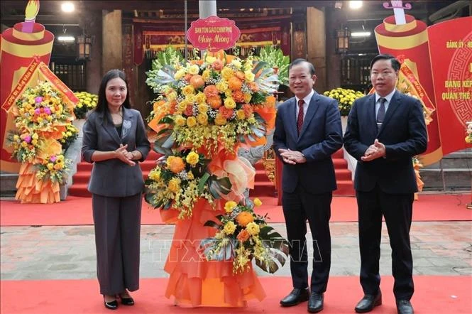 Quần thể đình, chùa, từ chỉ Thổ Hà đón nhận Bằng Di tích quốc gia đặc biệt Quần thể đình, chùa, từ chỉ Thổ Hà đón nhận Bằng Di tích quốc gia đặc biệt