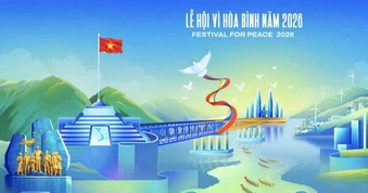 Quảng Trị gửi thông điệp gì qua bộ nhận diện Lễ hội Vì hòa bình 2026?
