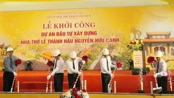 Quảng Trị: Khởi công dự án xây dựng nhà thờ Lễ Thành Hầu Nguyễn Hữu Cảnh